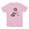 Jaydes Cartoon Character Unisex T Shirt Pink