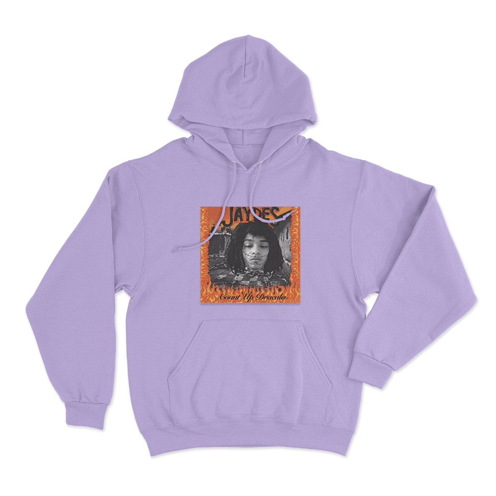 Jaydes Count Up Dracula Unisex Hoodie Purple Jaydes Count Up Dracula Unisex Hoodie Purple