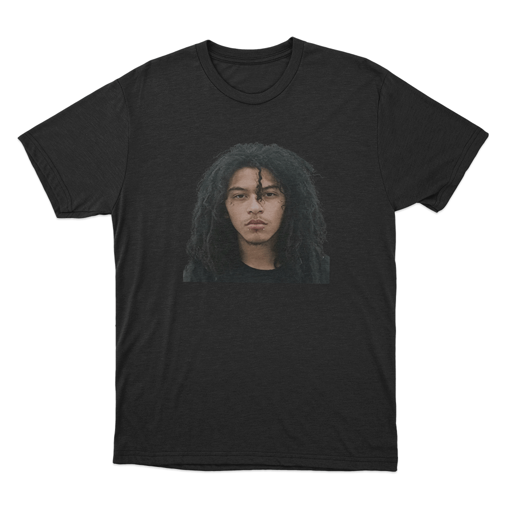 Jaydes Mugshot Portrait Unisex T Shirt Black Jaydes Mugshot Portrait Unisex T Shirt Black