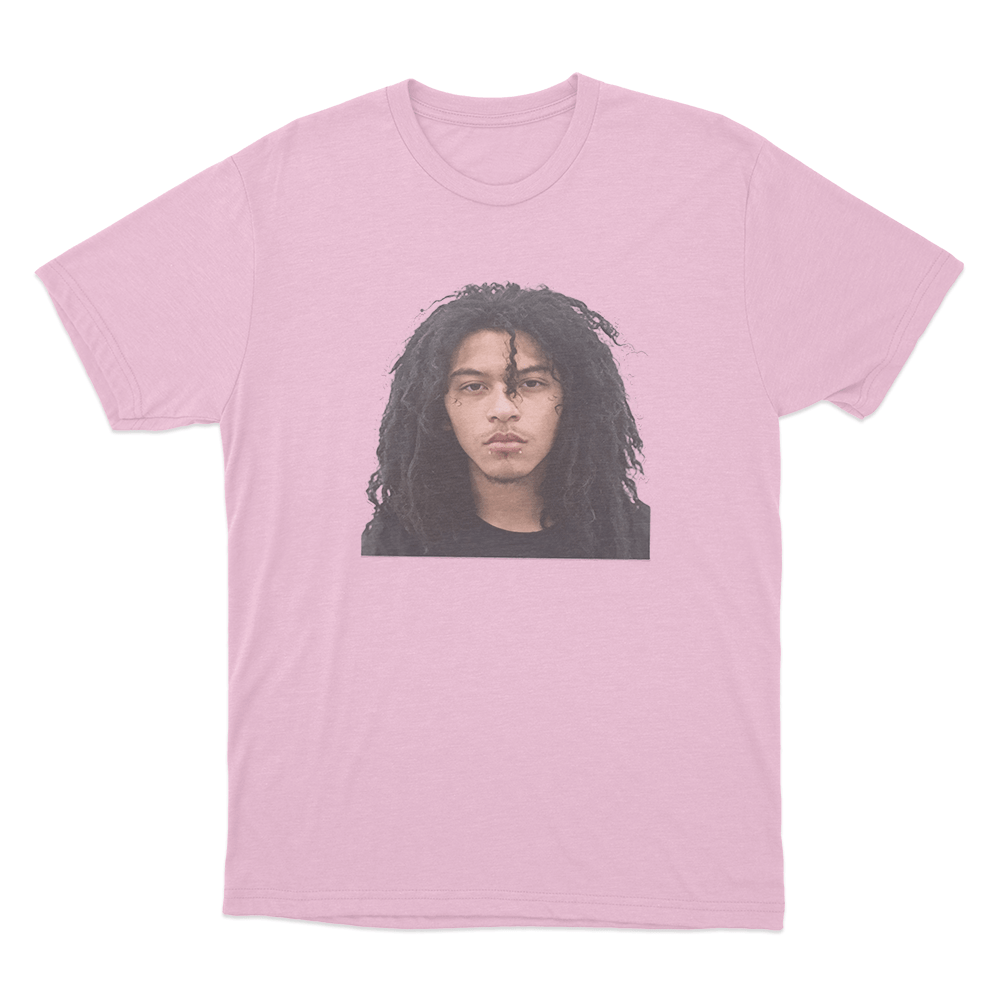 Jaydes Mugshot Portrait Unisex T Shirt Pink Jaydes Mugshot Portrait Unisex T Shirt Pink