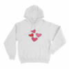 Jaydes romanticism Cover Unisex Hoodie White