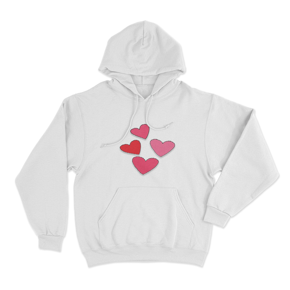 Jaydes romanticism Cover Unisex Hoodie White Jaydes romanticism Cover Unisex Hoodie White