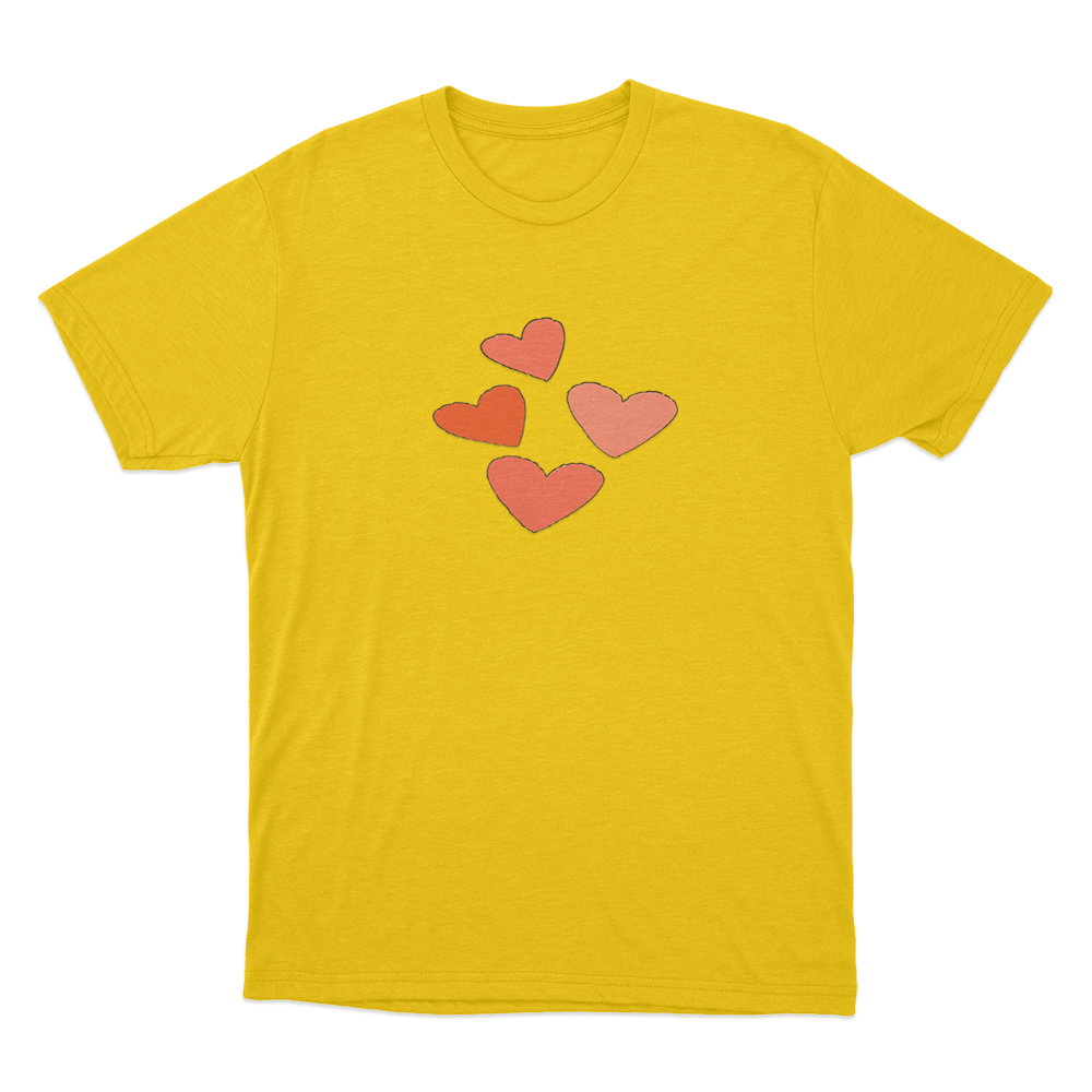 Jaydes romanticism Cover Unisex T Shirt Yellow Jaydes romanticism Cover Unisex T Shirt Yellow